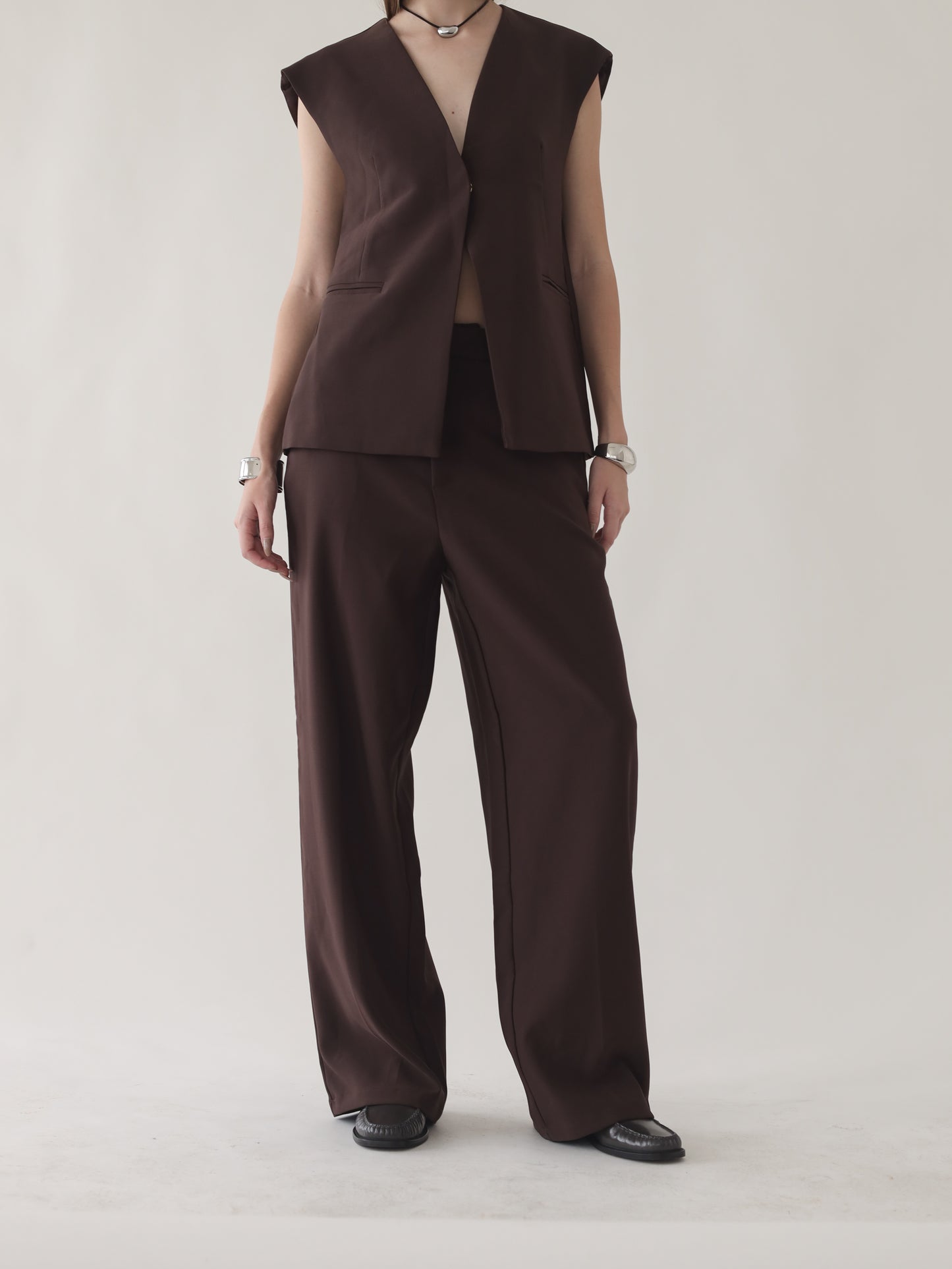 ALONDRA TROUSERS (Brown)