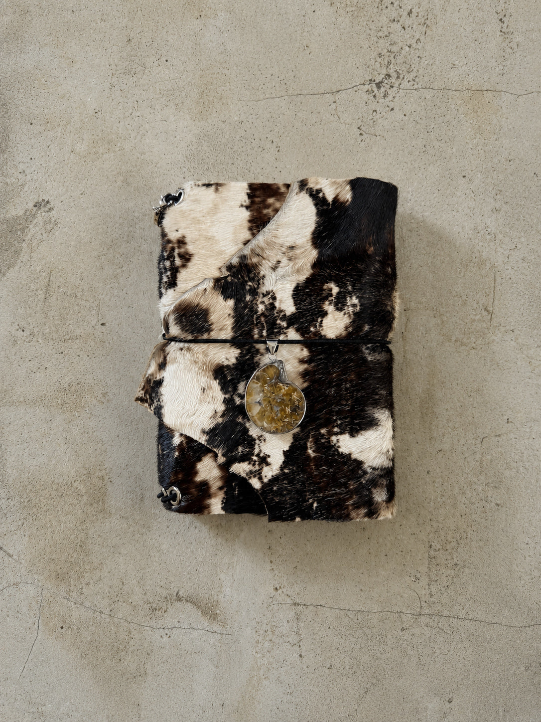 Grazia Trifold Leather Folio A6