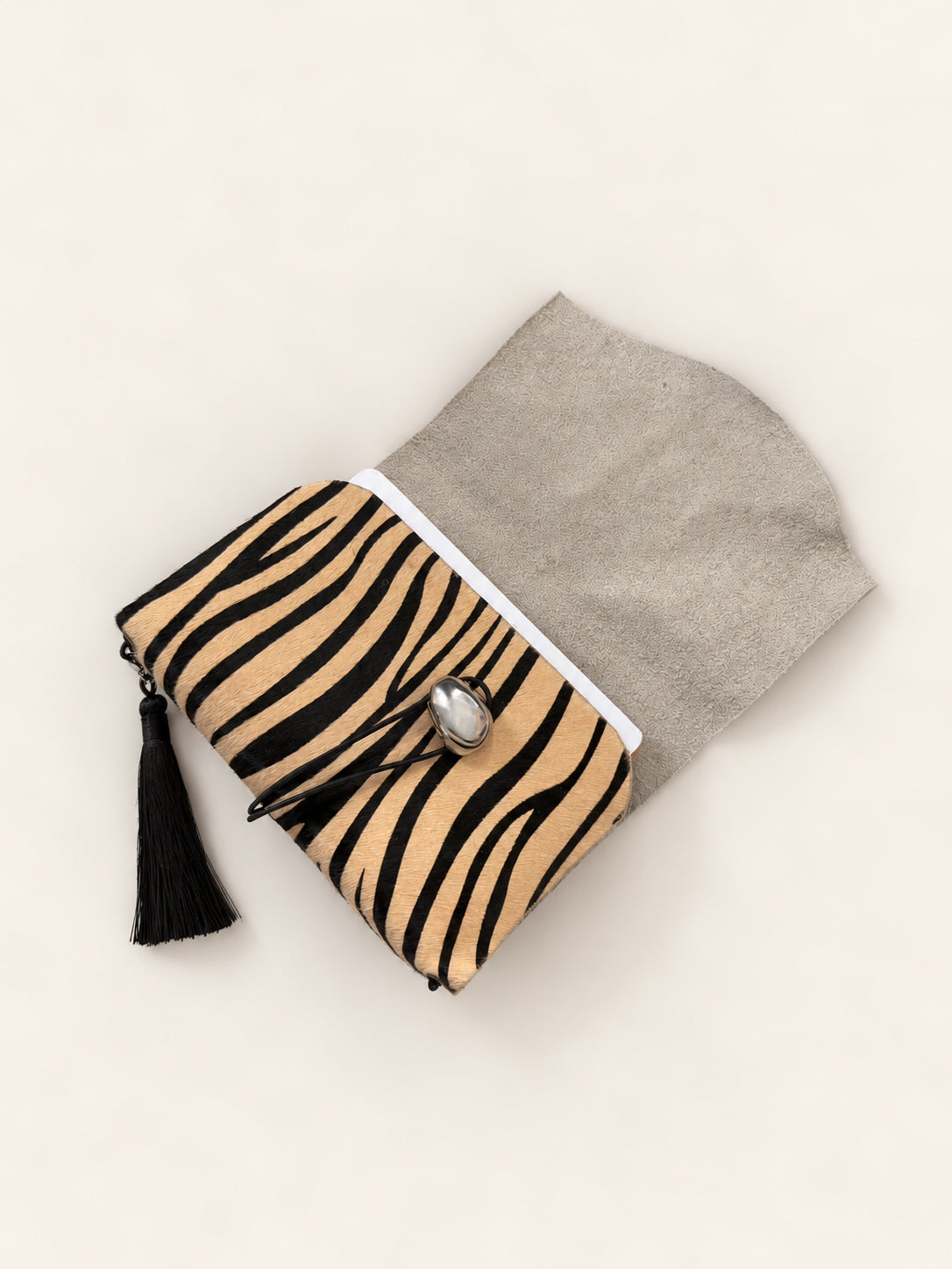 Ciandra Trifold Leather Folio A6
