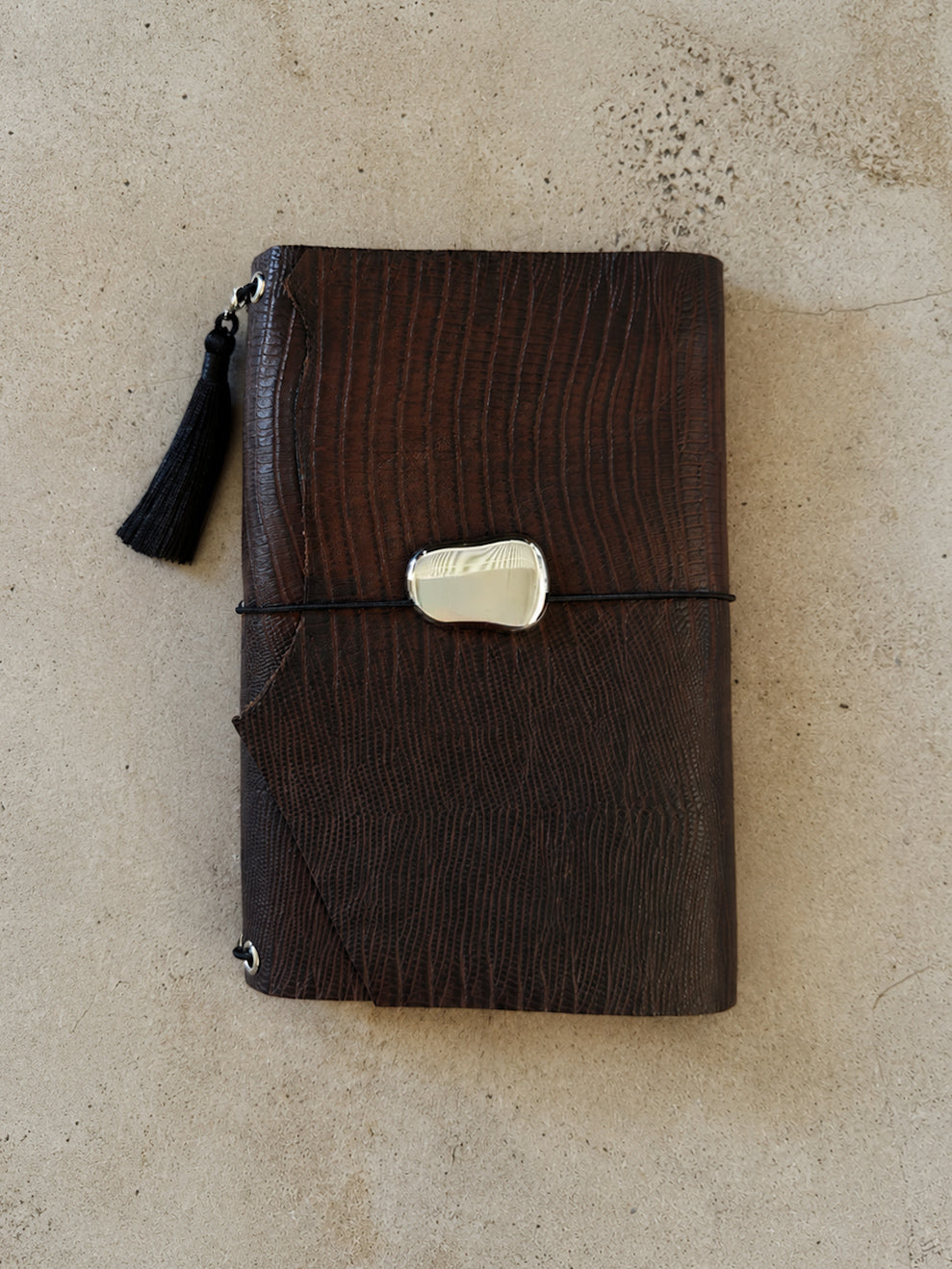 Cara Trifold Leather Folio A5