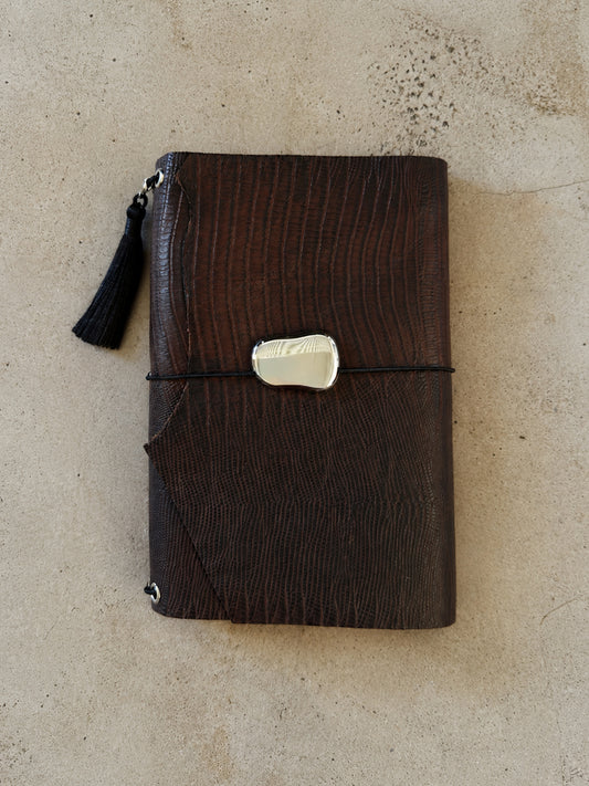 Cara Trifold Leather Folio A5