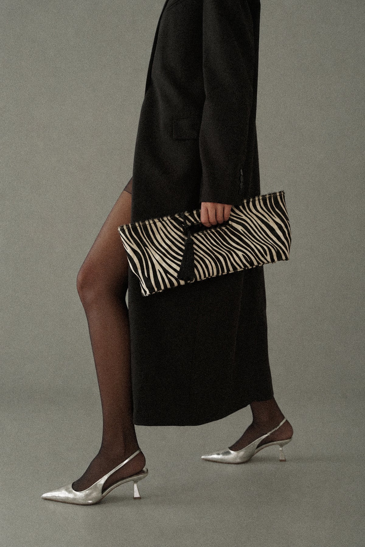 The Vesper - Zebra Noir