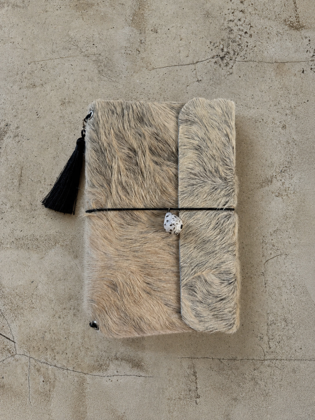 Rosaria Trifold Leather Folio A5