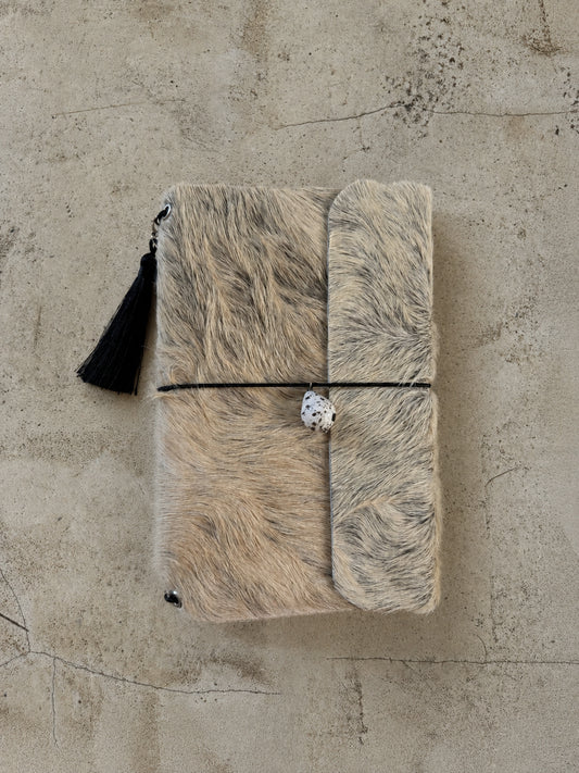 Rosaria Trifold Leather Folio A5