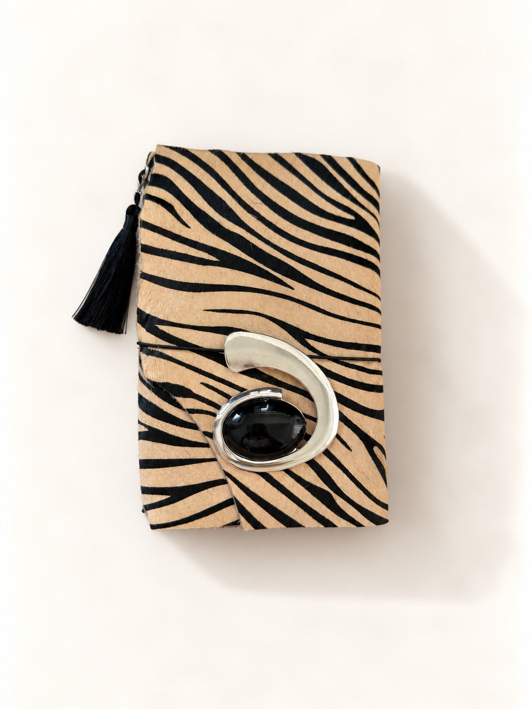 Simonetta Trifold Leather Folio A5