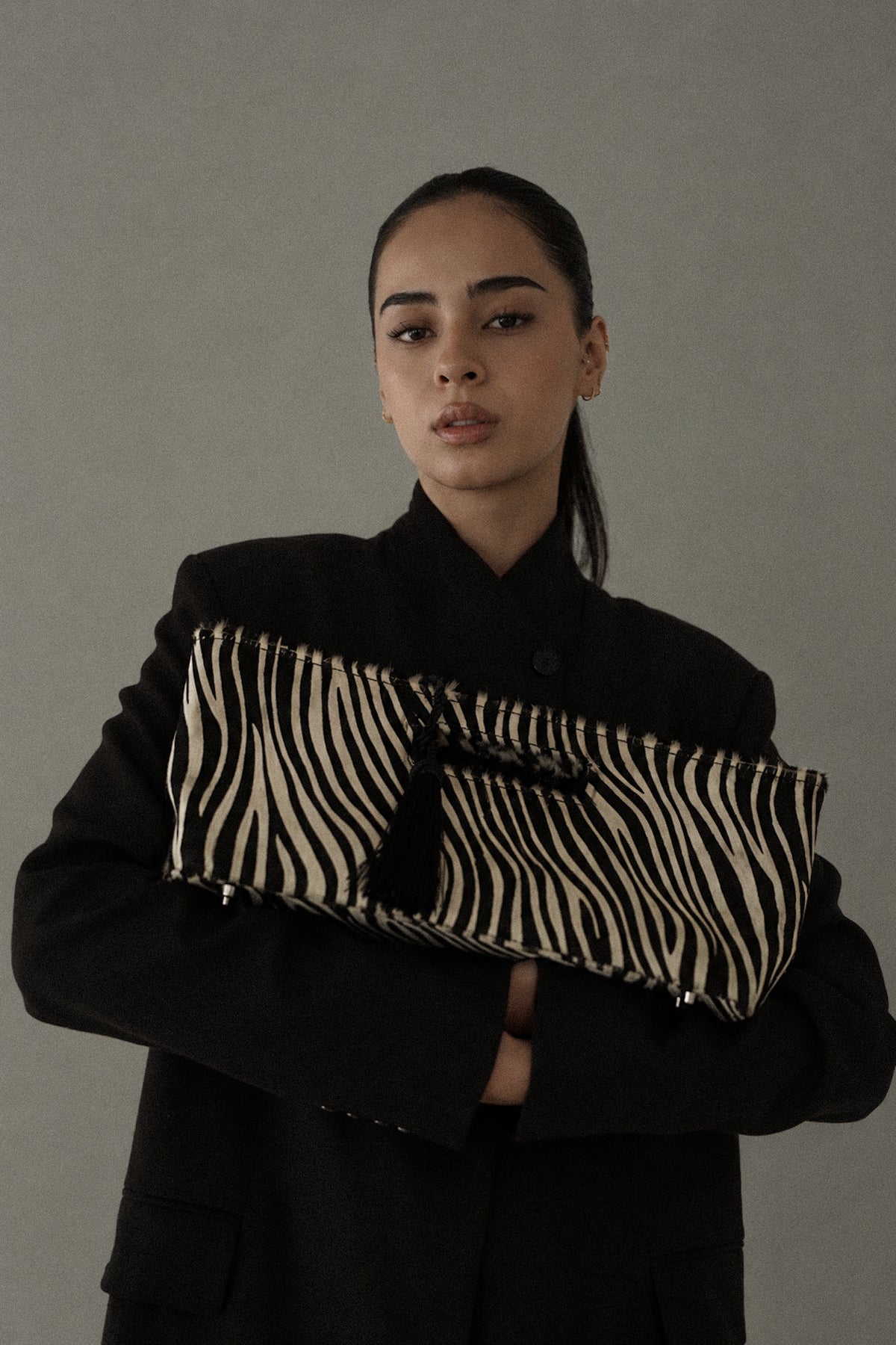 The Vesper - Zebra Noir