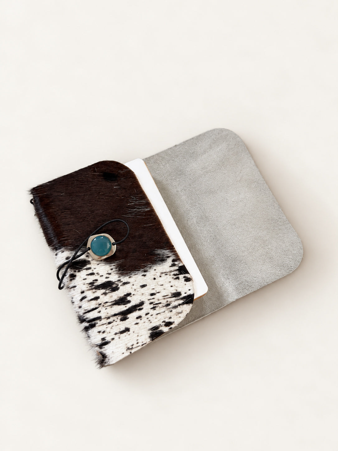Elletra Trifold Leather Folio A6