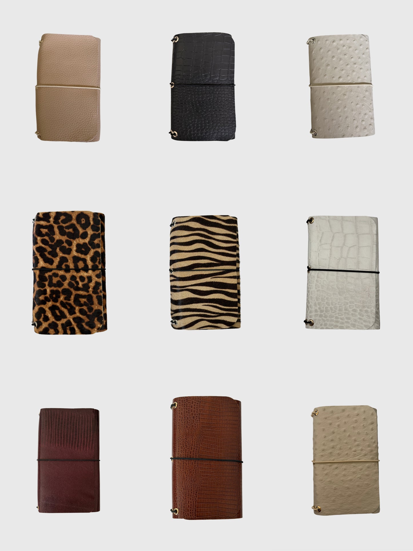 CUSTOM TRIFOLD LEATHER FOLIO A6