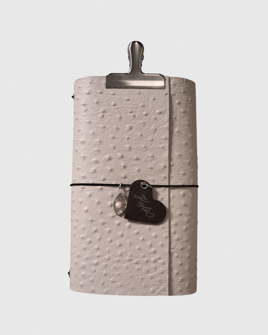 DELPHINE TRIFOLD LEATHER FOLIO