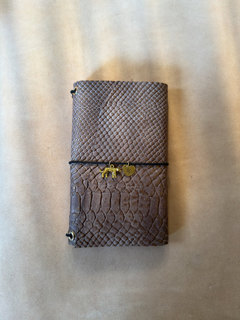 Helene Trifold Leather Folio A6