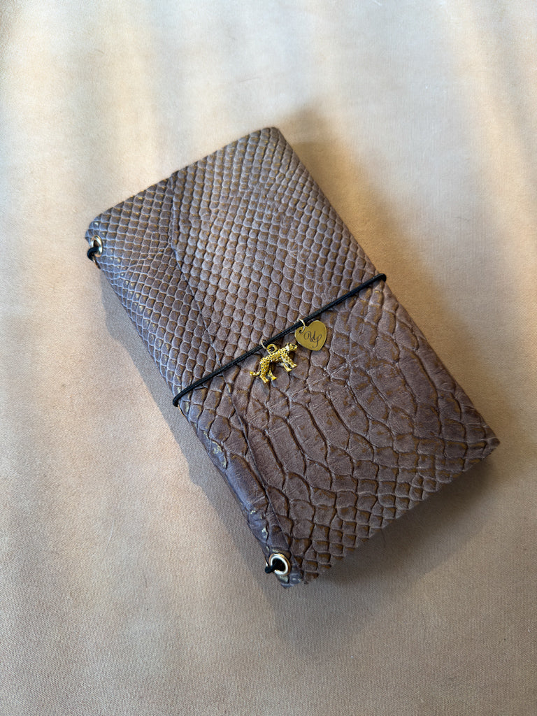 Helene Trifold Leather Folio A6