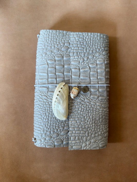 Lucille Trifold Leather Folio A5