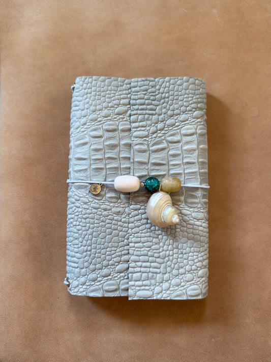 Leila Trifold Leather Folio A5