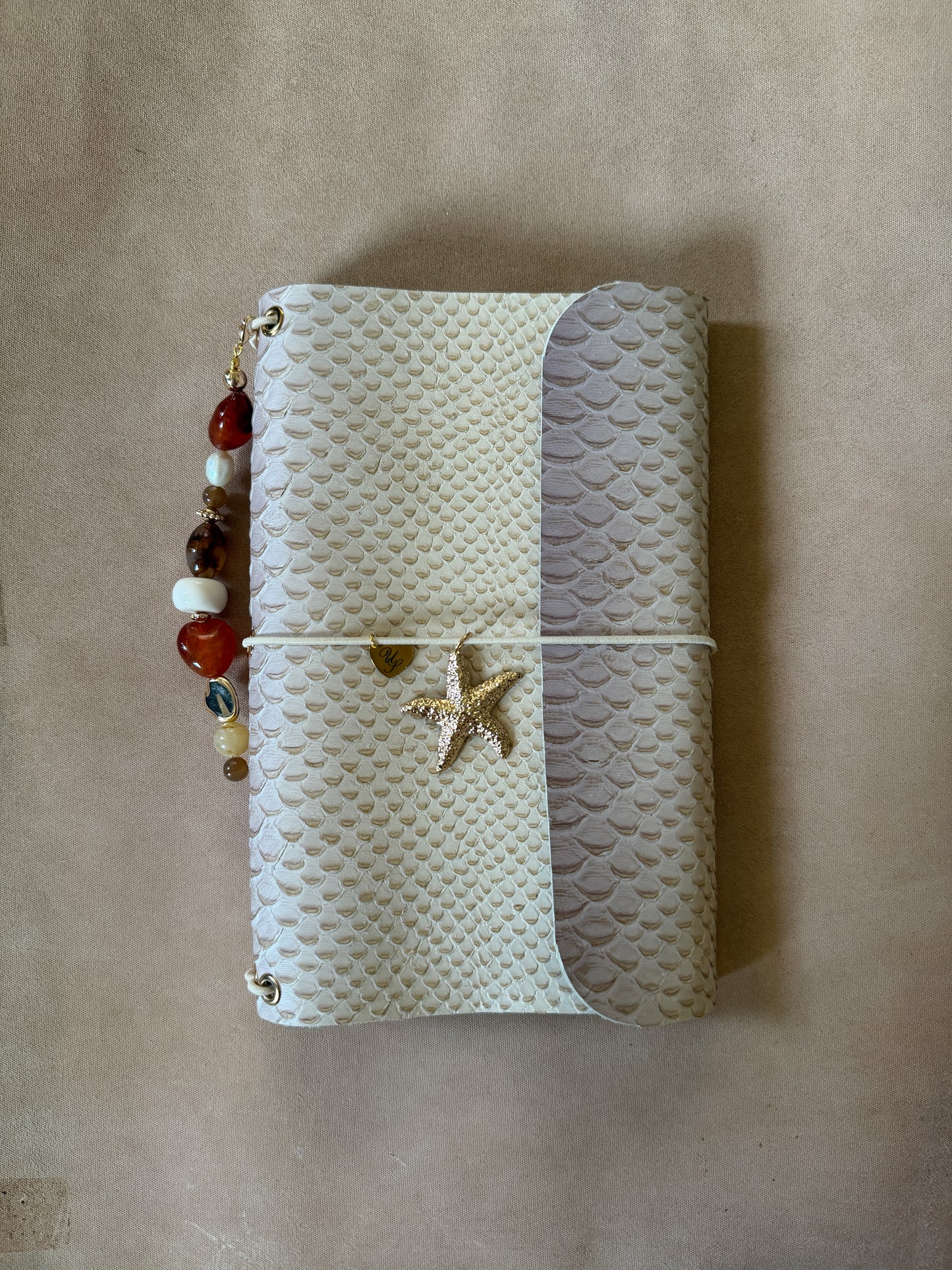 Jacquelin Trifold Leather Folio A5