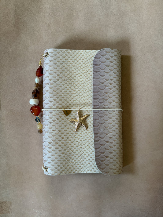 Jacquelin Trifold Leather Folio A5