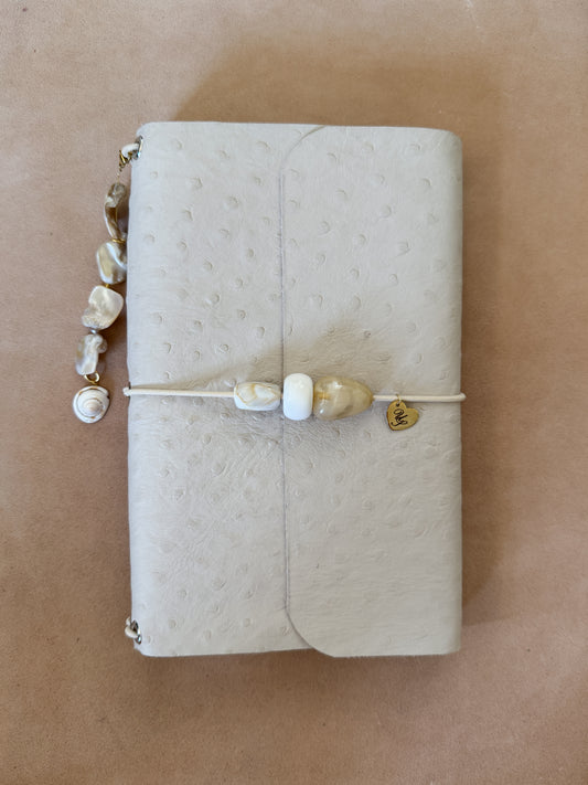 Anette Trifold Leather Folio A5