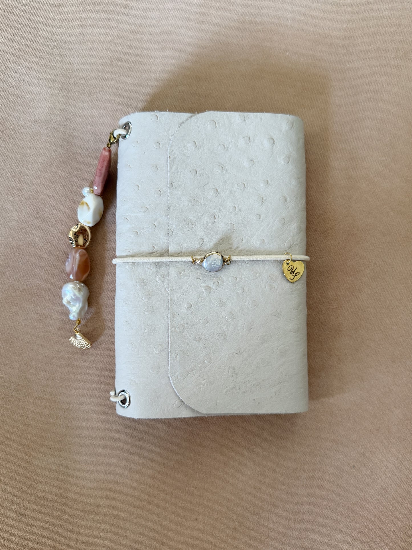 Estelle Trifold Leather Folio A6