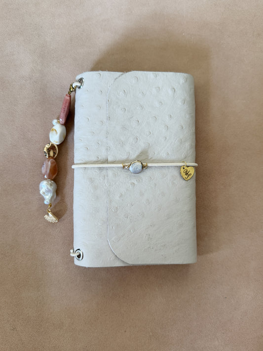 Estelle Trifold Leather Folio A6