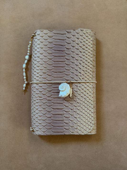 Penelope Trifold Leather Folio A5