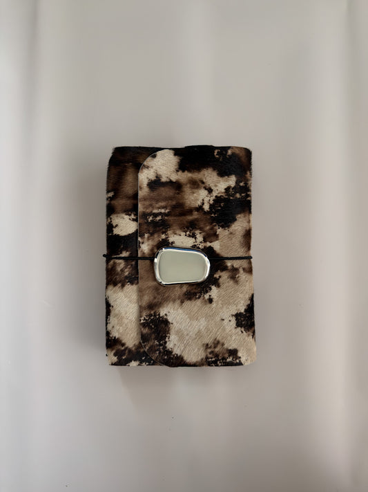 Harietta Trifold Leather Folio A6