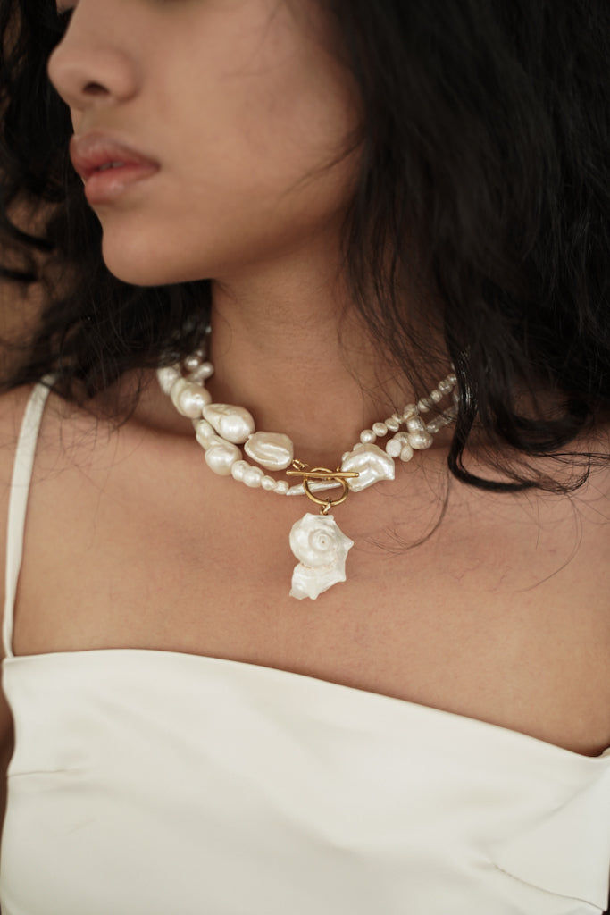 Ebony Pearl Necklace 005