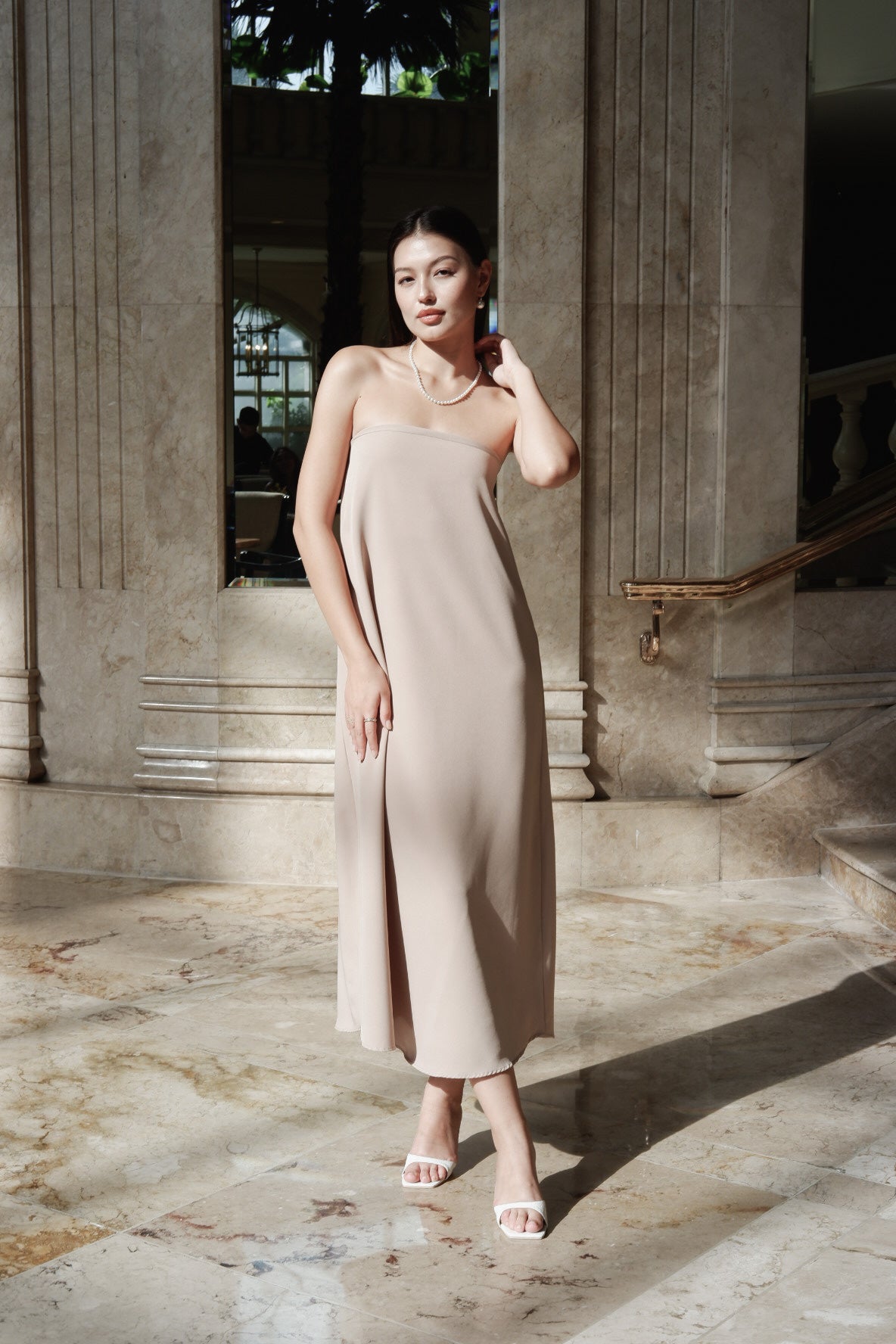 DIONNE TUBE DRESS (NUDE)